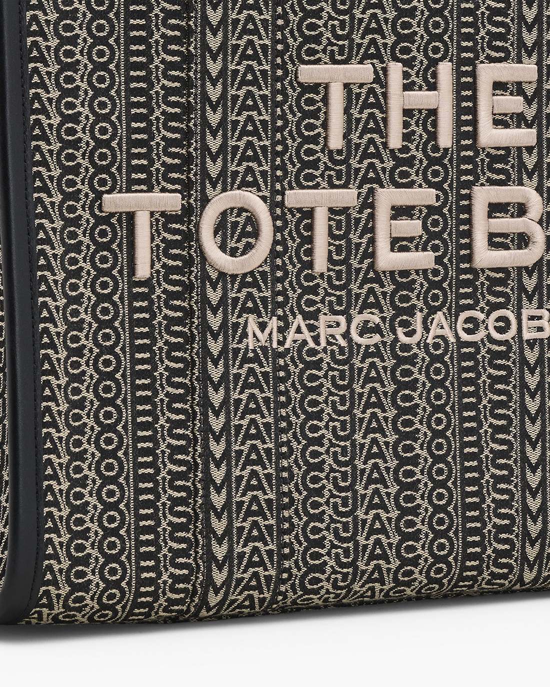 The Monogram Jacquard Large Tote Bag Beige Multi - Marc Jacobs New