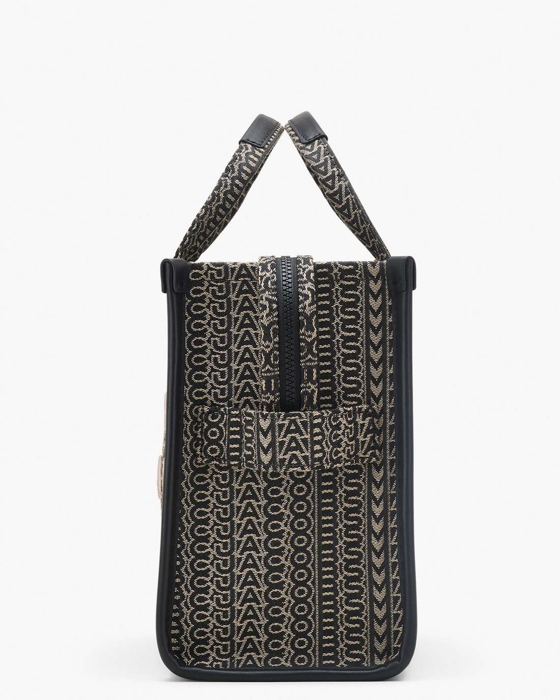 The Monogram Jacquard Medium Tote Bag Beige Multi - Marc Jacobs Featured