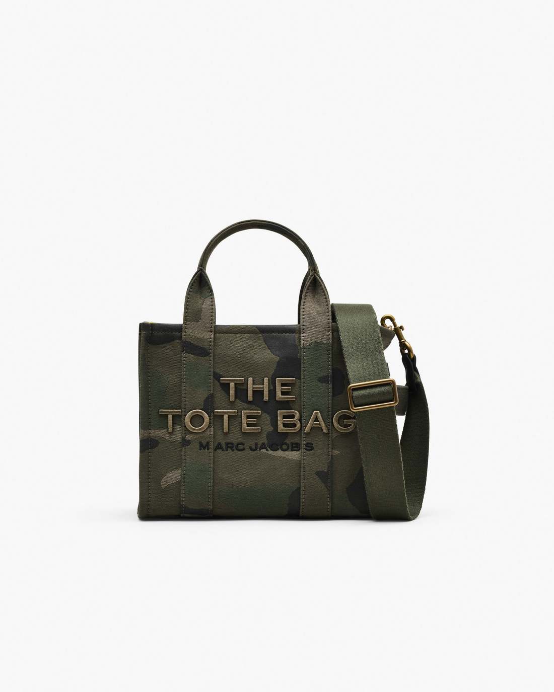 The Camo Jacquard Small Tote Bag Camo Multi - Marc Jacobs New