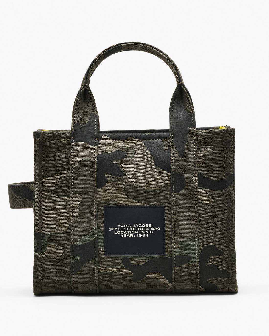 The Camo Jacquard Small Tote Bag Camo Multi - Marc Jacobs New
