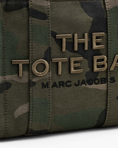The Camo Jacquard Small Tote Bag Camo Multi - Marc Jacobs New