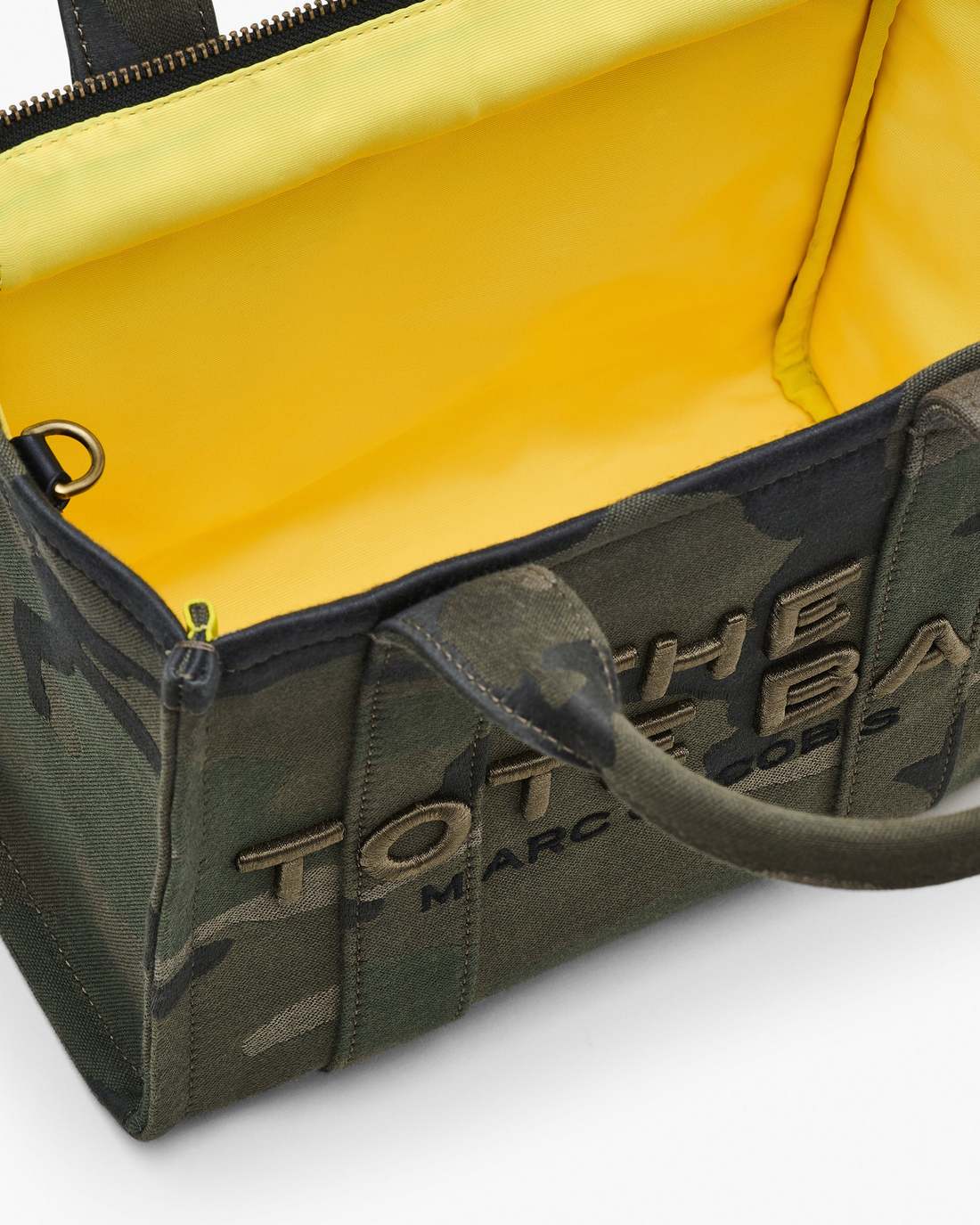 The Camo Jacquard Small Tote Bag Camo Multi - Marc Jacobs New