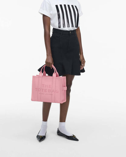 The Leather Medium Tote Bag Ribbon Pink - Marc Jacobs Featured