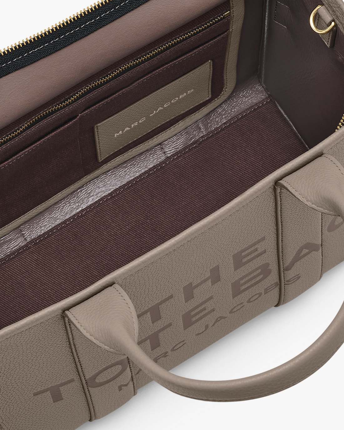 The Leather Medium Tote Bag Cement - Marc Jacobs Popular