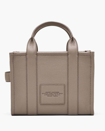 The Leather Small Tote Bag Cement - Marc Jacobs Trending