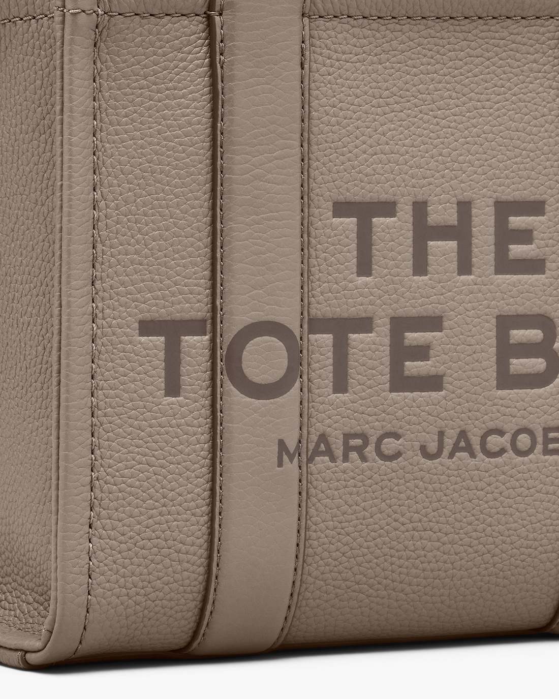 The Leather Small Tote Bag Cement - Marc Jacobs Trending