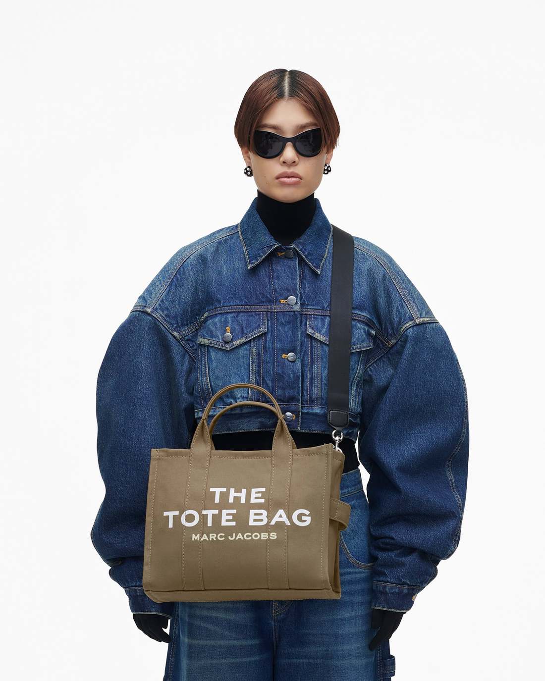 The Canvas Medium Tote Bag Slate Green - Marc Jacobs Exclusive