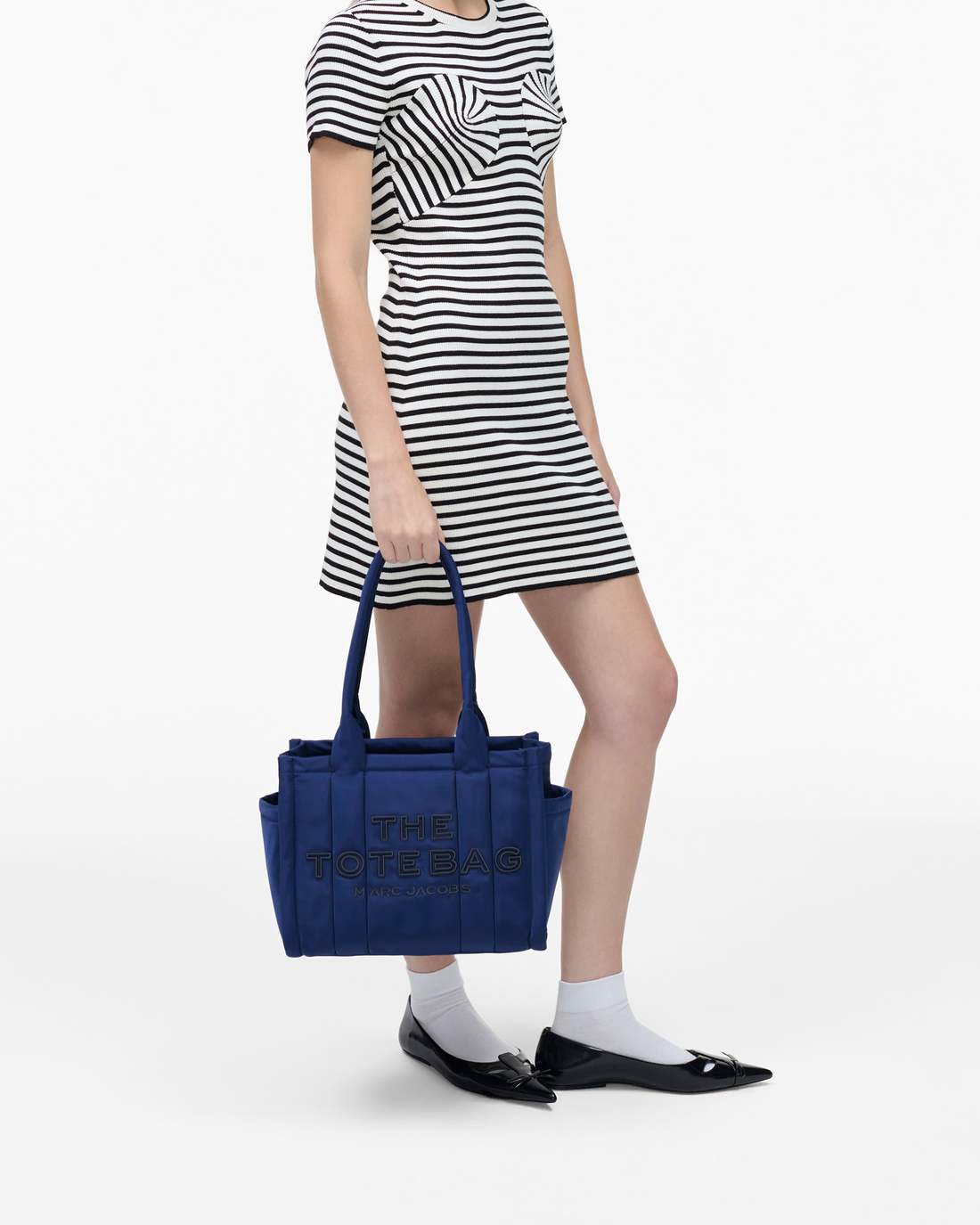 The Puffy Nylon Medium Tote Bag Blue Sea - Marc Jacobs Featured