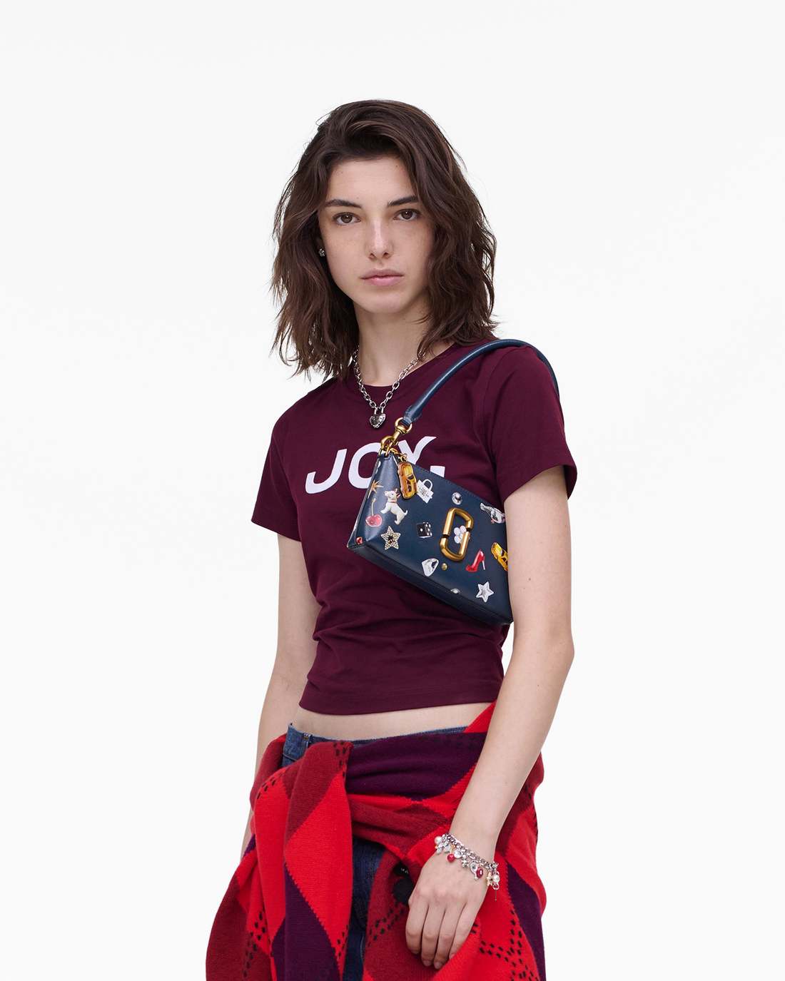 The Trinket Snapshot Convertible Shoulder Bag Navy Multi - Marc Jacobs Recommended