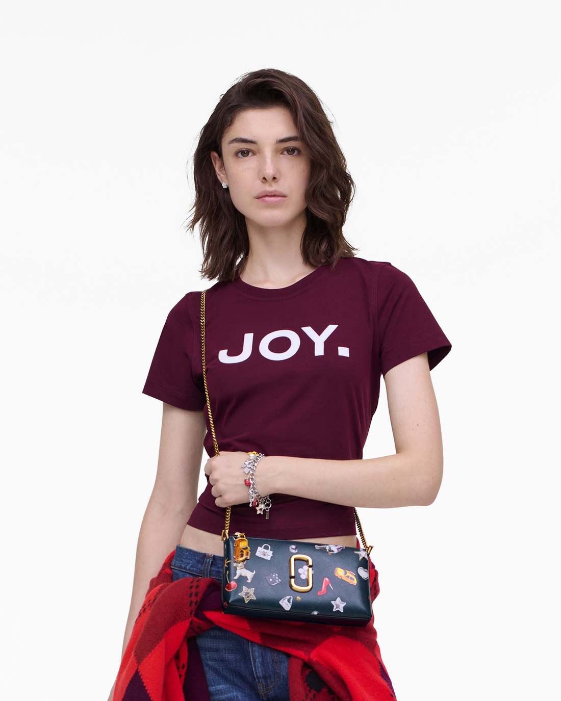 The Trinket Snapshot Convertible Shoulder Bag Navy Multi - Marc Jacobs Recommended