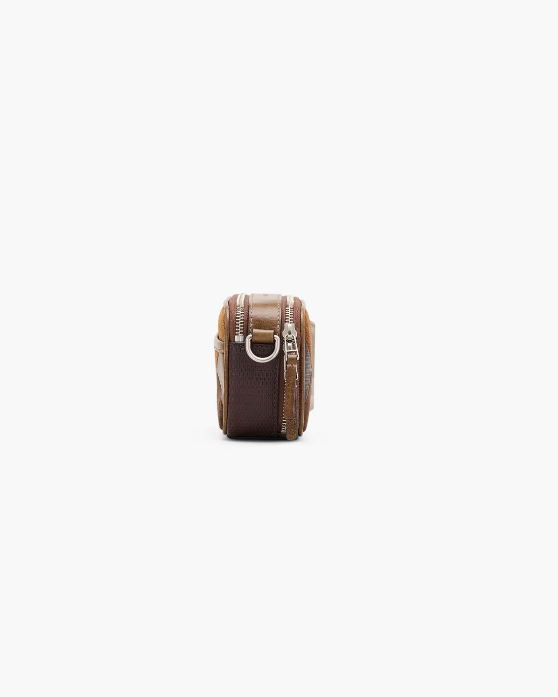The Suede Patchwork Snapshot Brown Multi - Marc Jacobs New