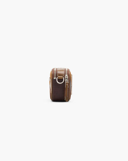 The Suede Patchwork Snapshot Brown Multi - Marc Jacobs New