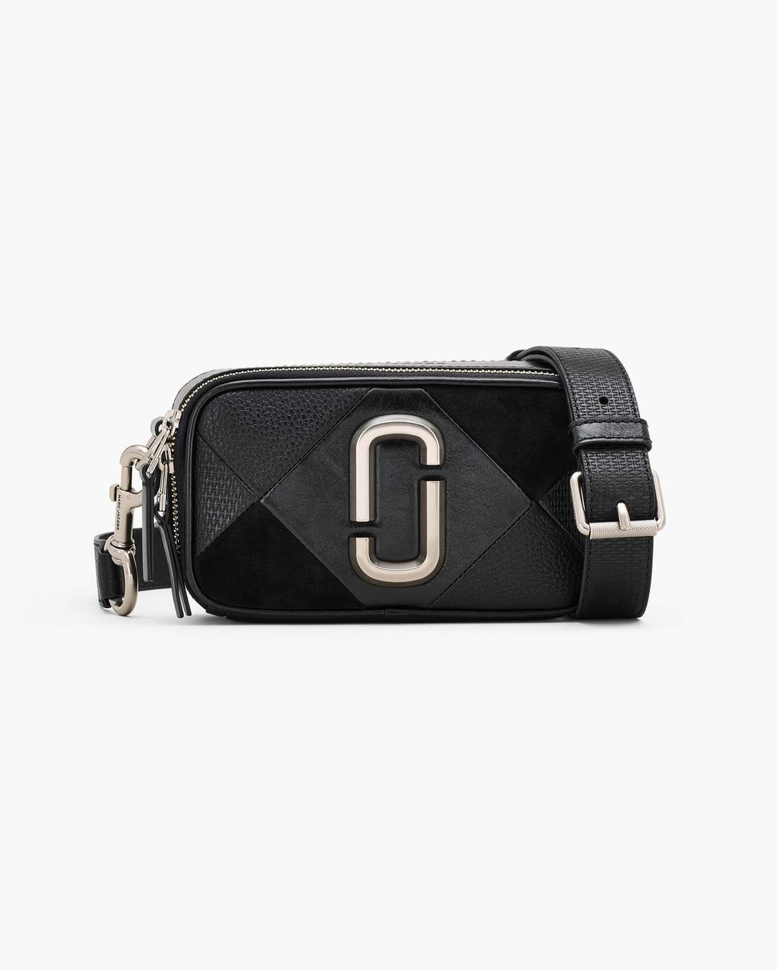 The Suede Patchwork Snapshot Black Multi - Marc Jacobs Popular