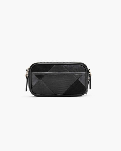 The Suede Patchwork Snapshot Black Multi - Marc Jacobs Popular