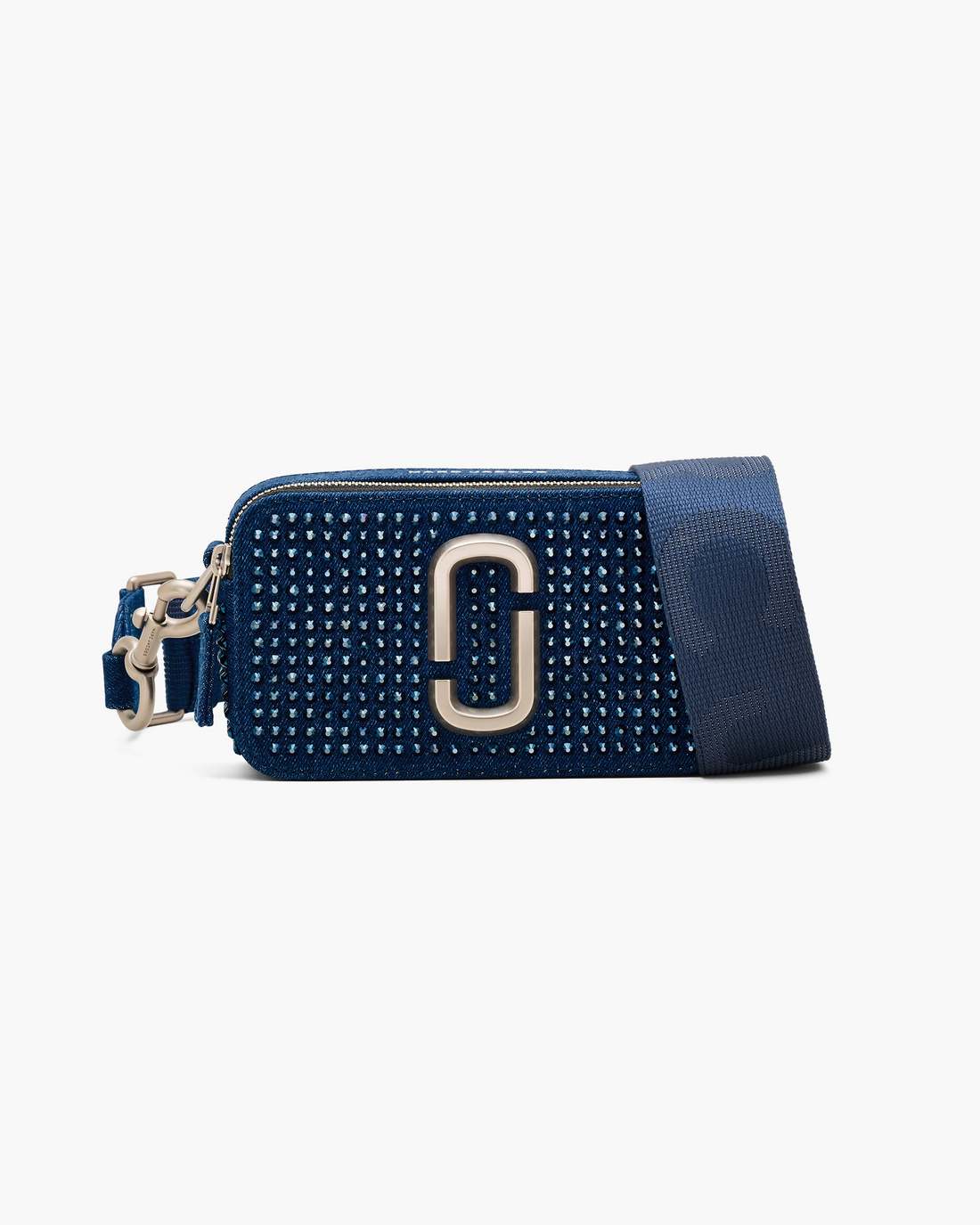 The Crystal Denim Snapshot Dark Wash Crystal - Marc Jacobs New