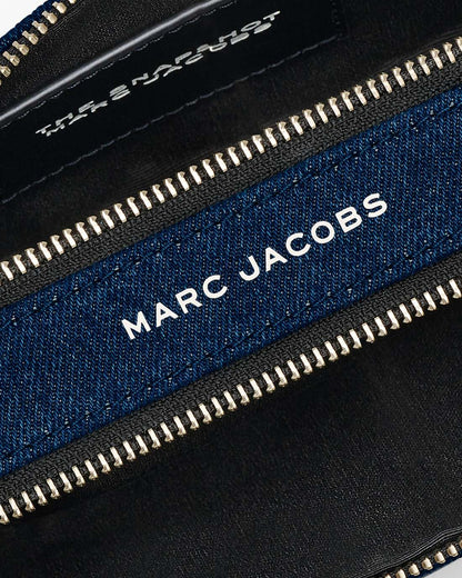 The Crystal Denim Snapshot Dark Wash Crystal - Marc Jacobs New