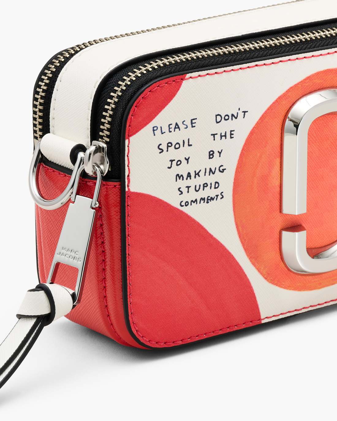 David Shrigley X Marc Jacobs Snapshot Orange Multi - Marc Jacobs Signature