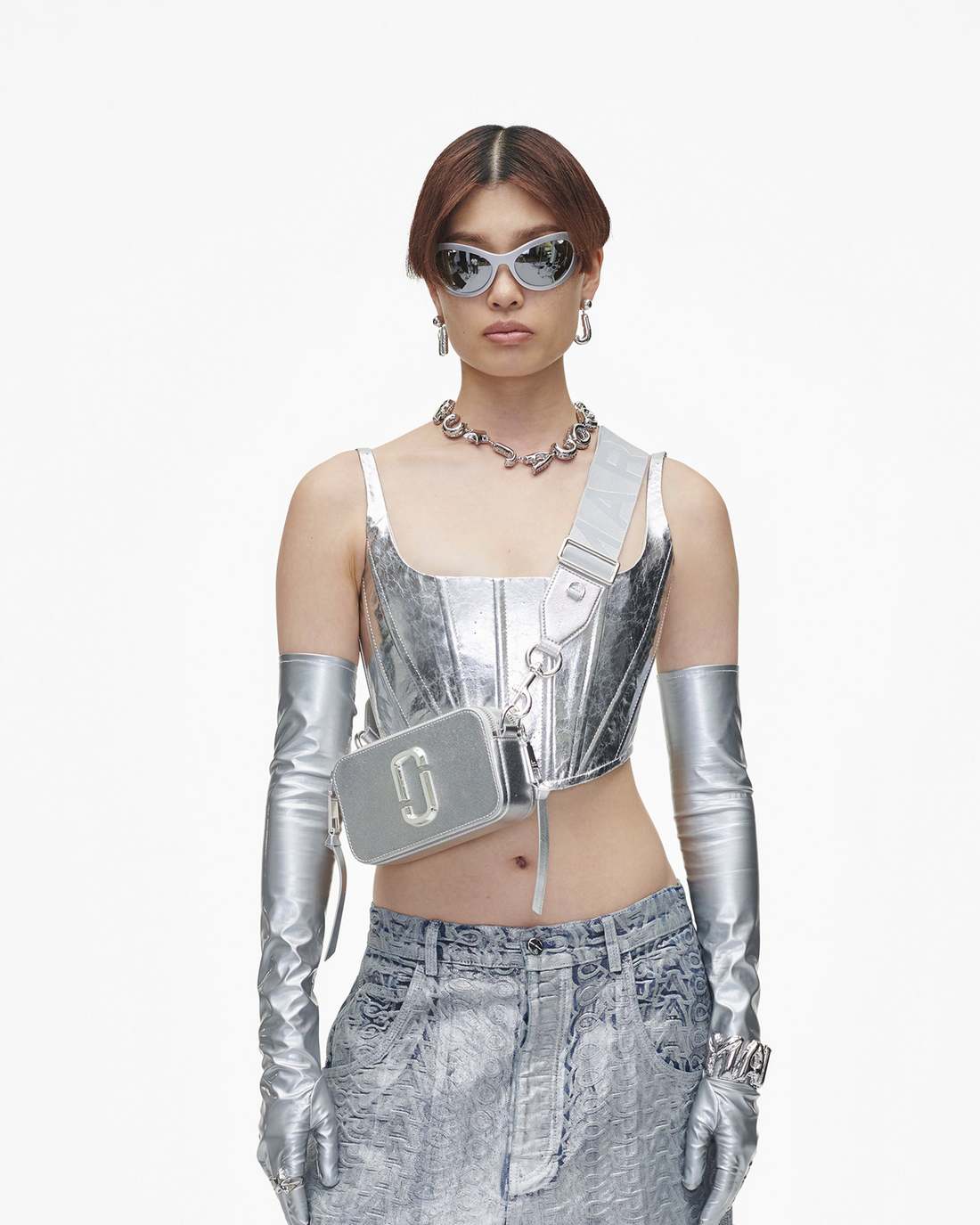 The Metallic Snapshot Dtm Silver - Marc Jacobs Featured