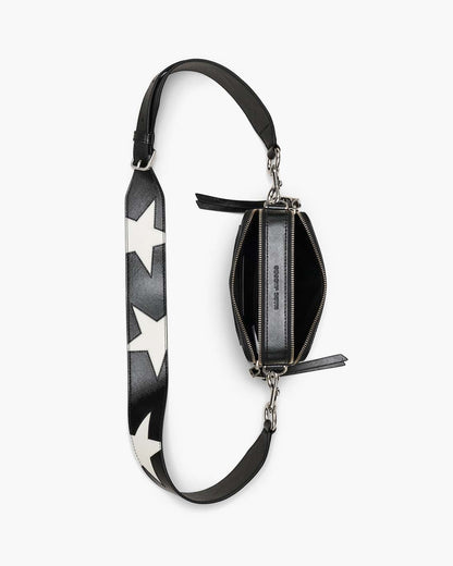 The Star Patchwork Leather Snapshot Black/White - Marc Jacobs Recommended