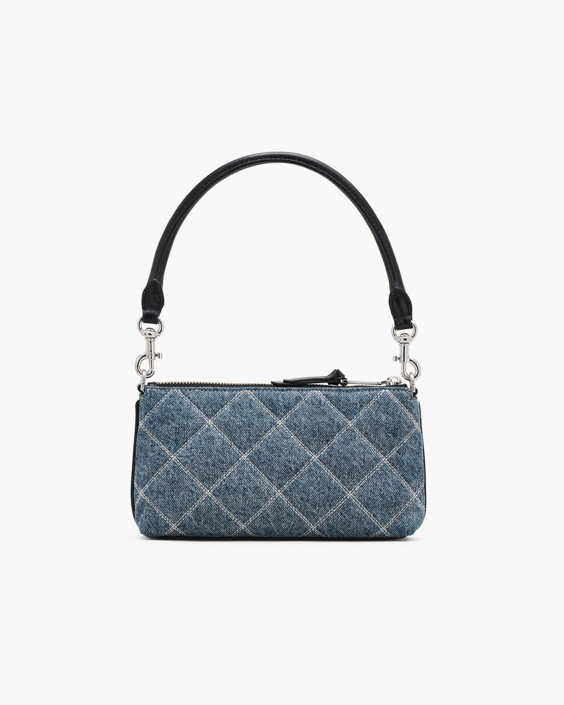 The Quilted Denim Snapshot Convertible Shoulder Bag Light Wash Indigo - Marc Jacobs Exclusive