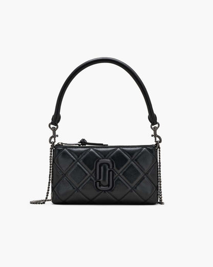 The Quilted Snapshot Convertible Shoulder Bag Black - Marc Jacobs Signature