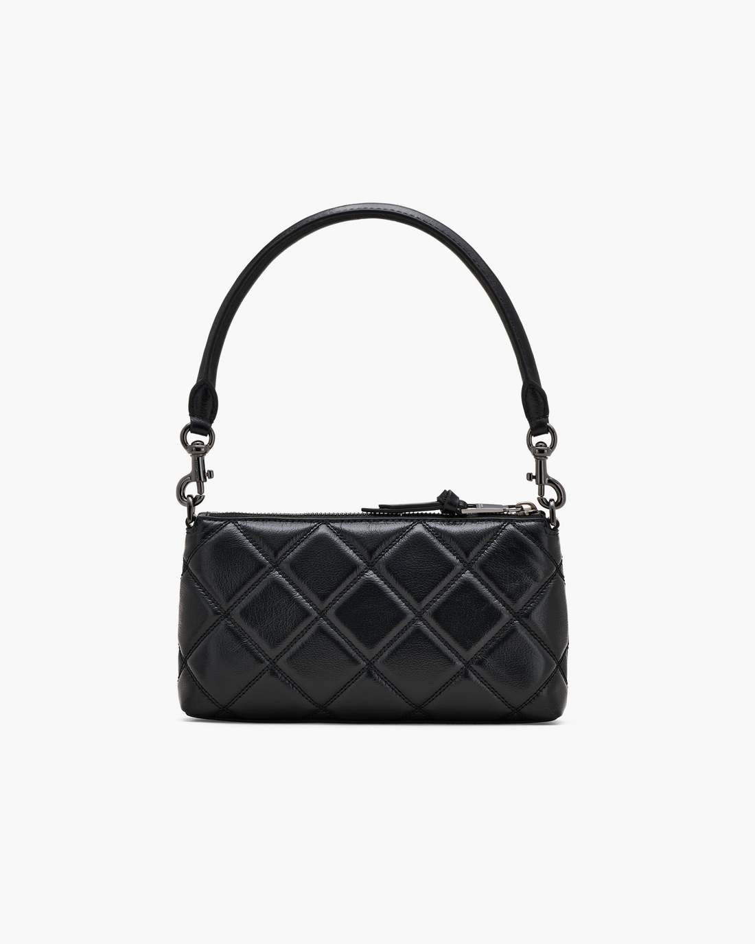 The Quilted Snapshot Convertible Shoulder Bag Black - Marc Jacobs Signature