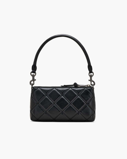 The Quilted Snapshot Convertible Shoulder Bag Black - Marc Jacobs Signature