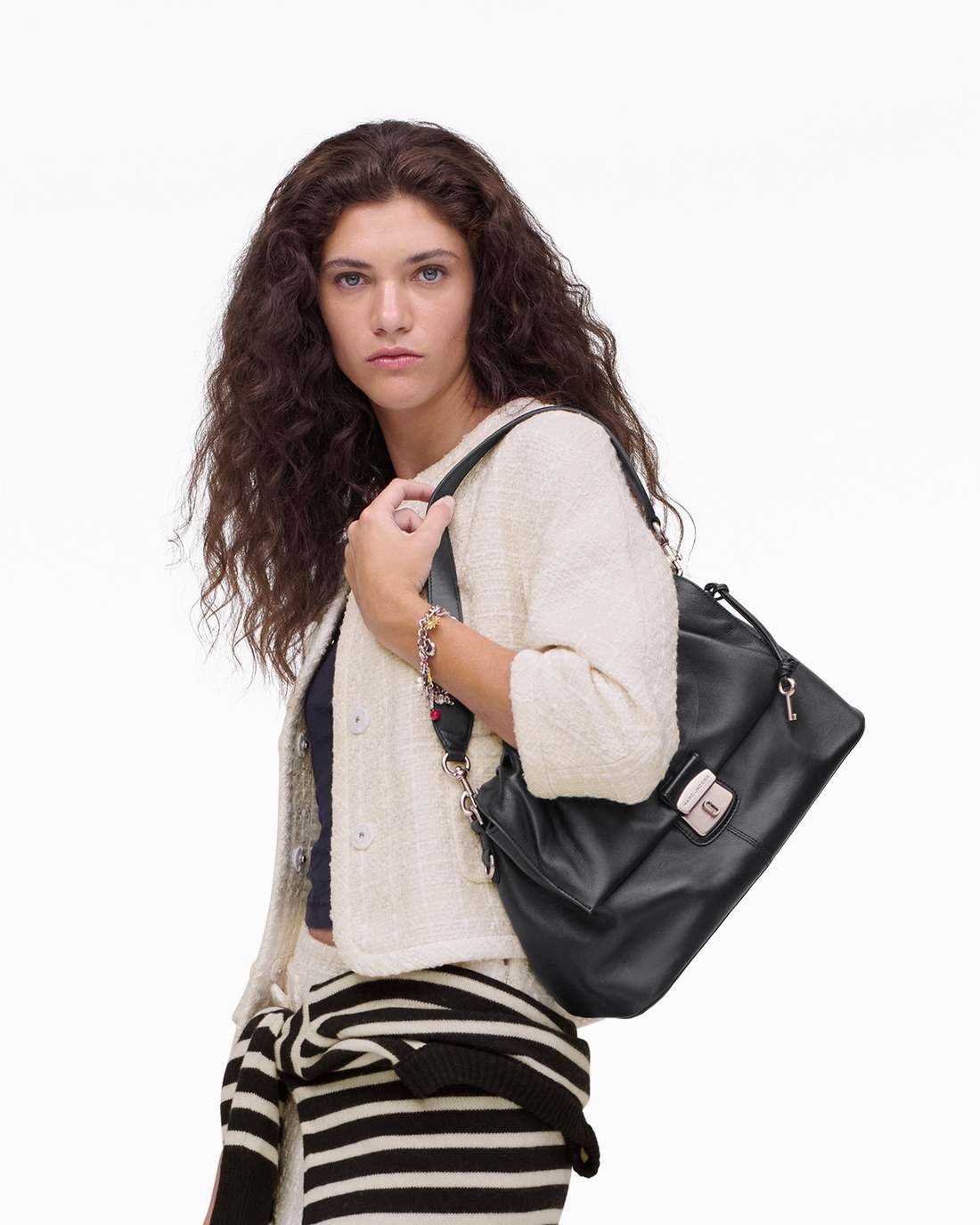 The Cristina Messenger Black - Marc Jacobs Signature