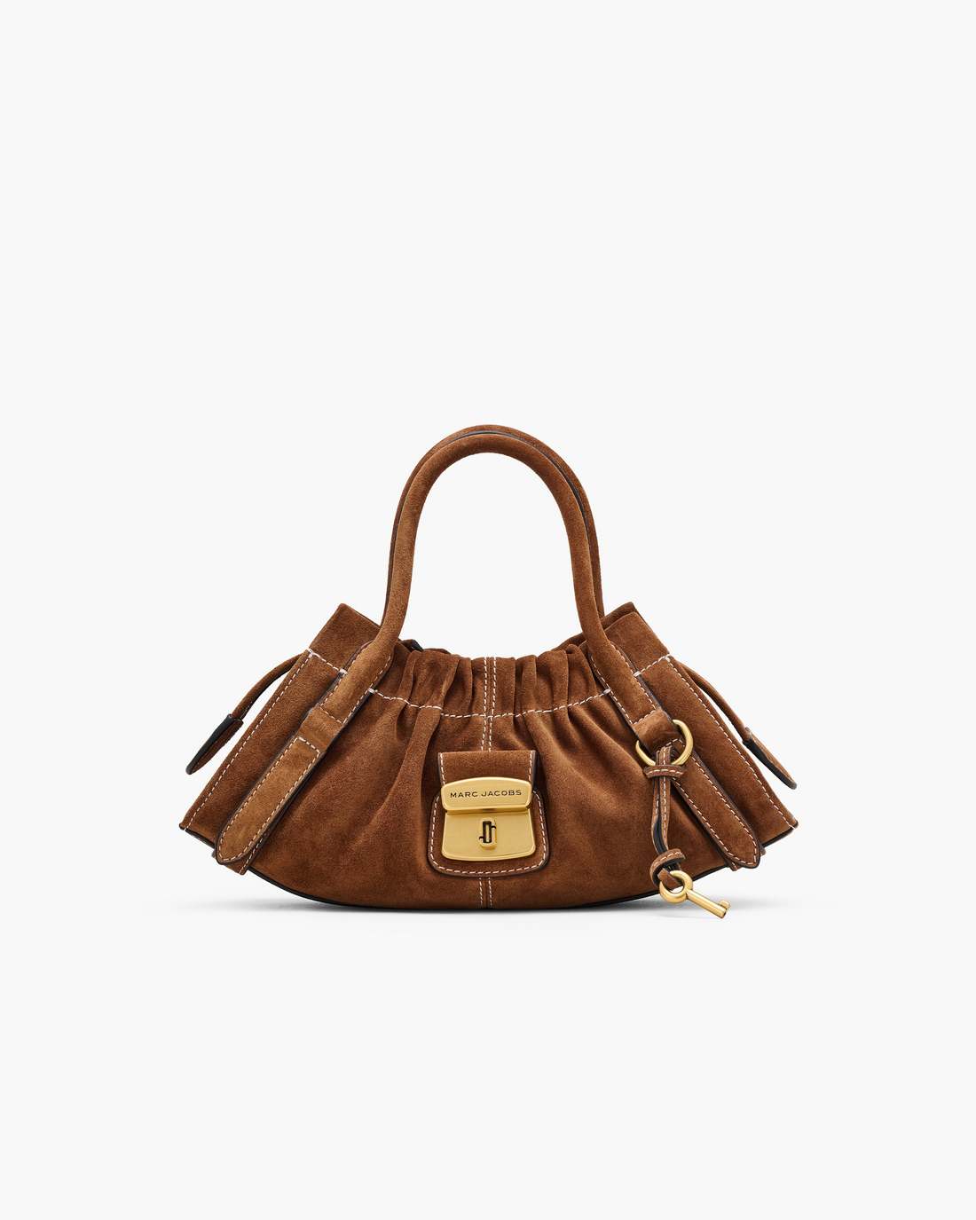The Suede Cristina Small Satchel Copper - Marc Jacobs Best Seller