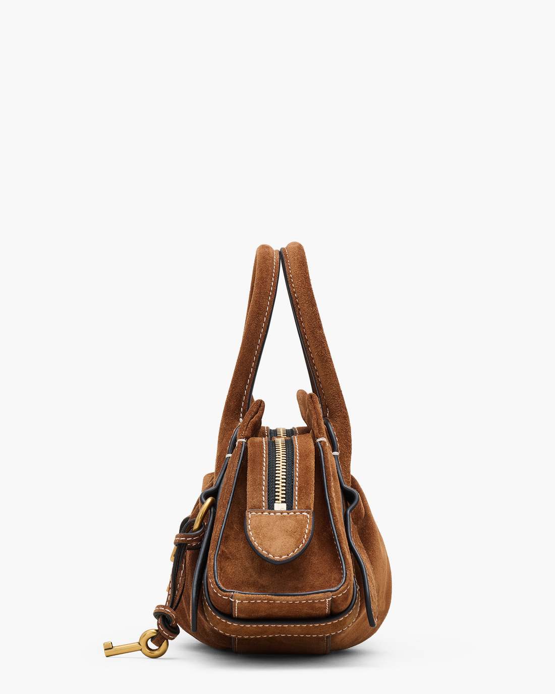 The Suede Cristina Small Satchel Copper - Marc Jacobs Best Seller