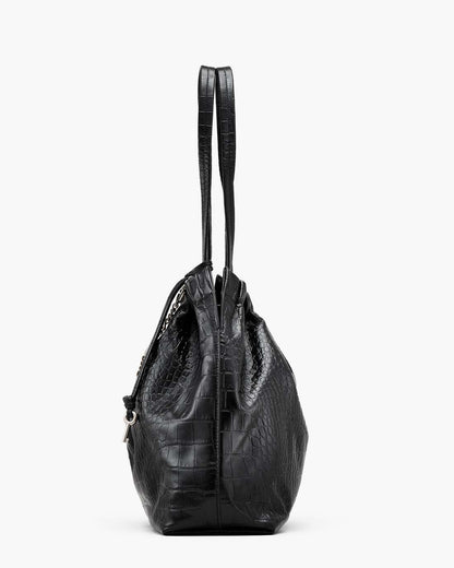 The Croc Cristina Tote Black - Marc Jacobs New