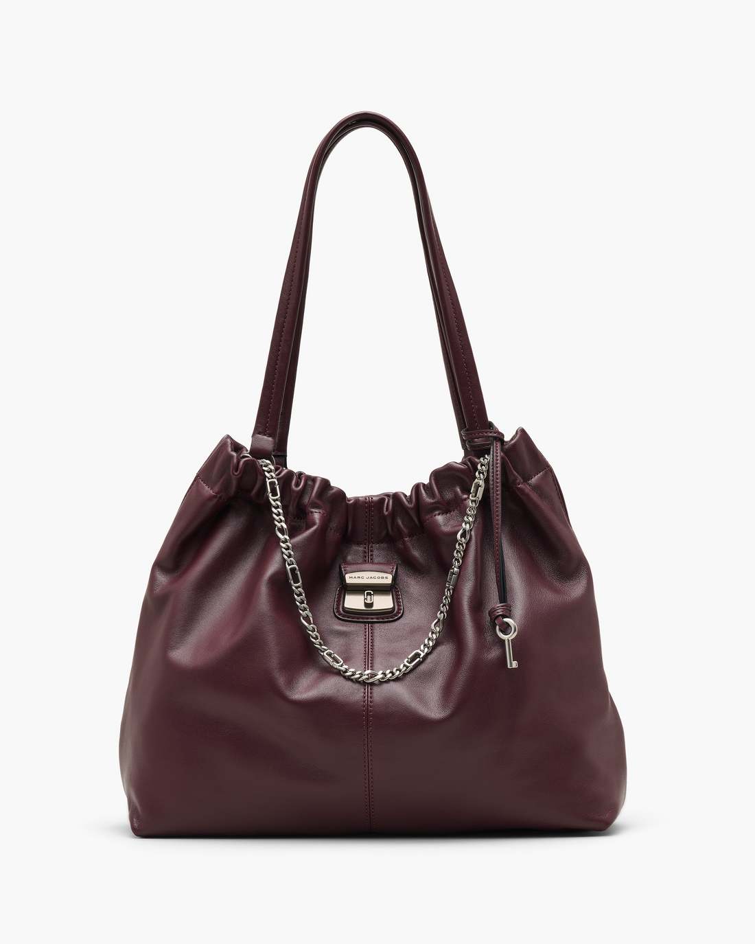 The Cristina Tote Dark Plum - Marc Jacobs Featured