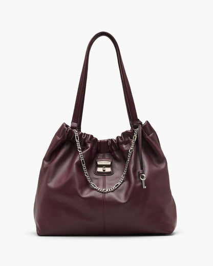 The Cristina Tote Dark Plum - Marc Jacobs Featured