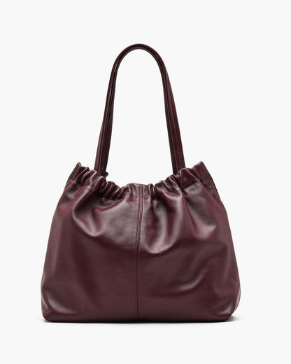 The Cristina Tote Dark Plum - Marc Jacobs Featured