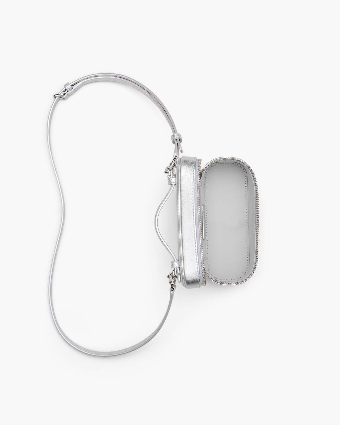 The Metallic Everyday Vanity Bag Silver - Marc Jacobs Recommended