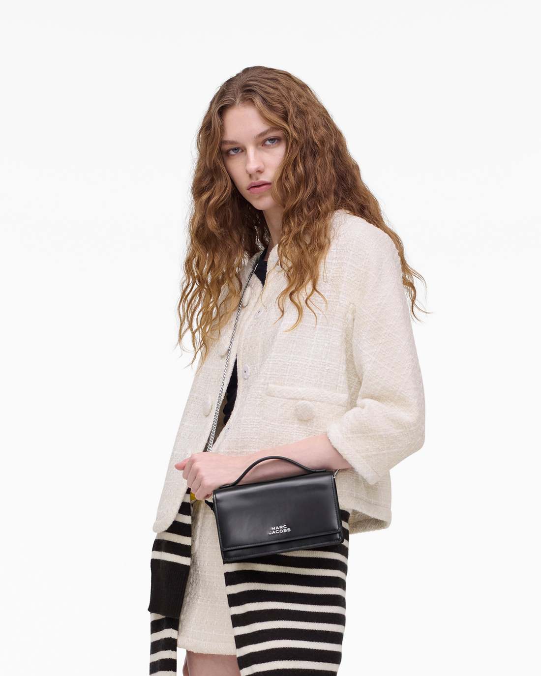 The Glam Mirror Mini Bag Black - Marc Jacobs New