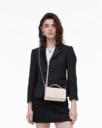 The Glam Mirror Mini Bag Cotton White - Marc Jacobs Featured