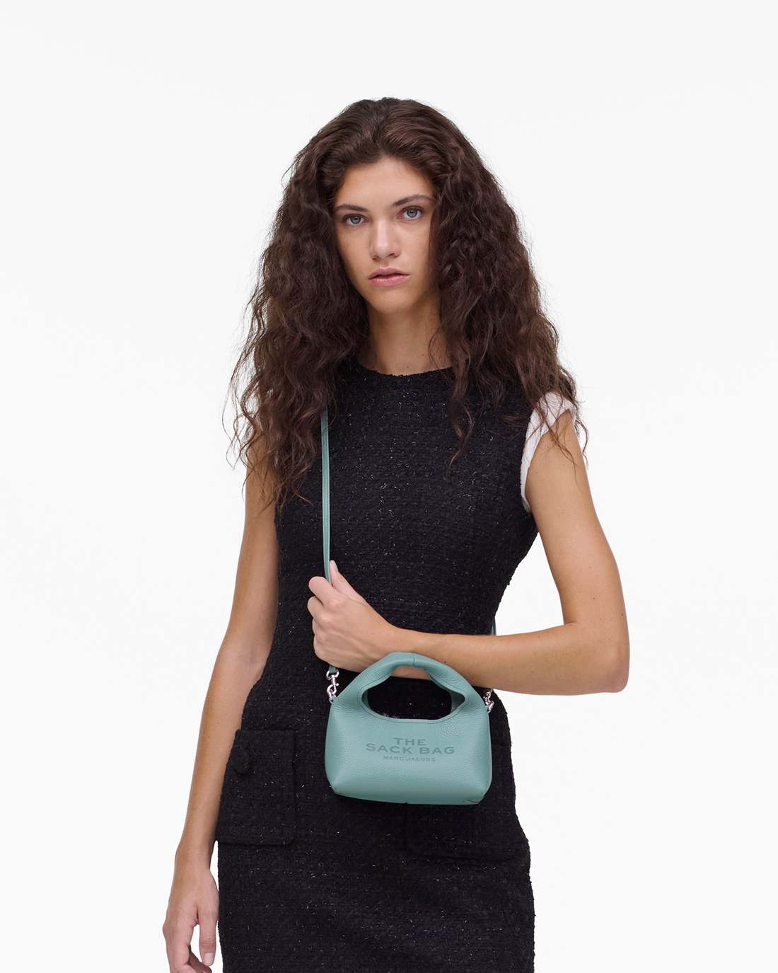 The Micro Crossbody Sack Bag Sky Blue - Marc Jacobs Trending