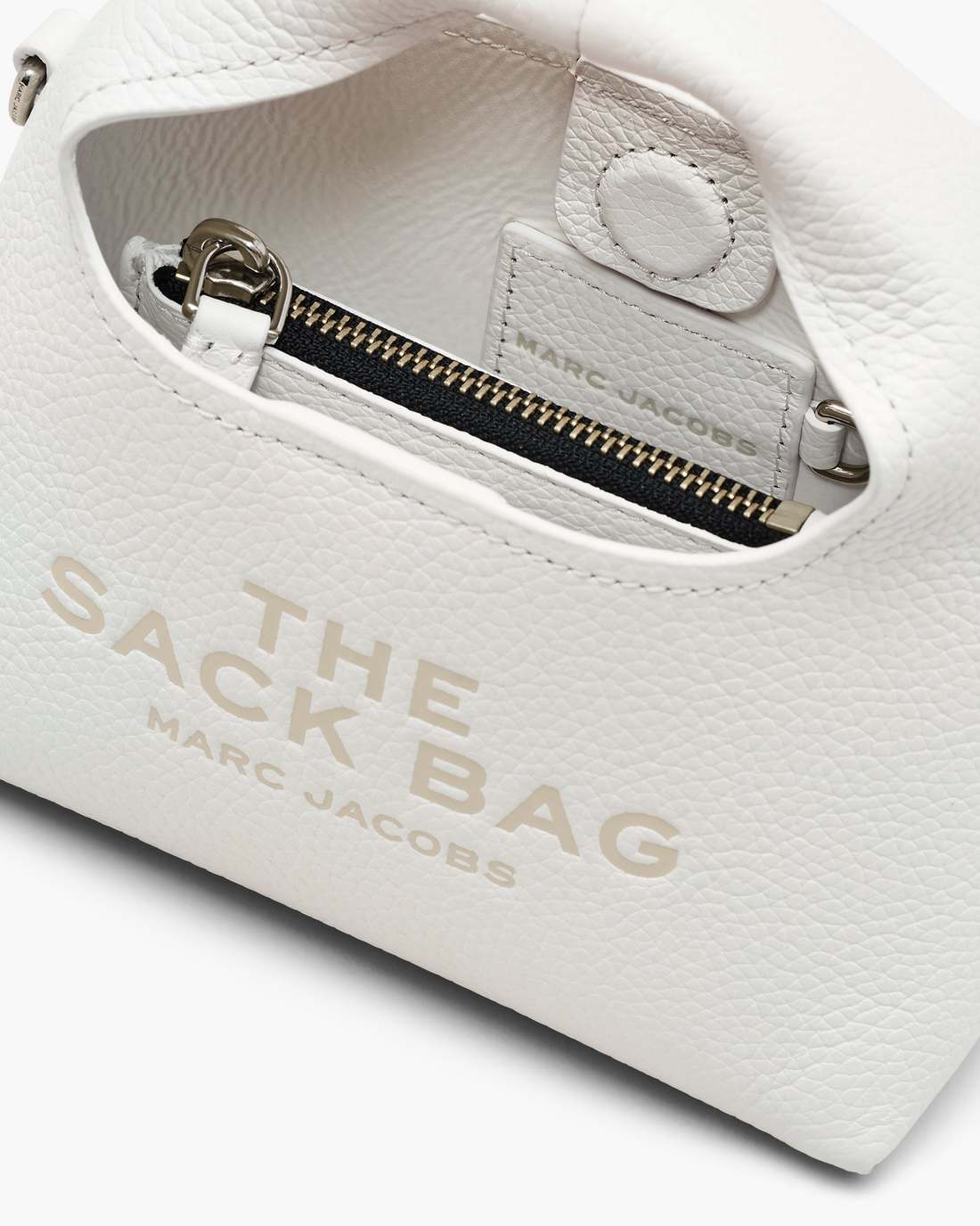The Micro Crossbody Sack Bag White - Marc Jacobs Best Seller