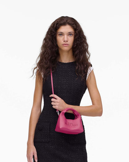 The Micro Crossbody Sack Bag Raspberry Pink - Marc Jacobs Exclusive