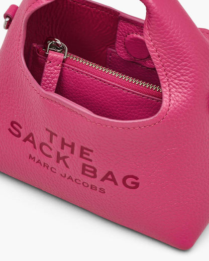 The Micro Crossbody Sack Bag Raspberry Pink - Marc Jacobs Exclusive