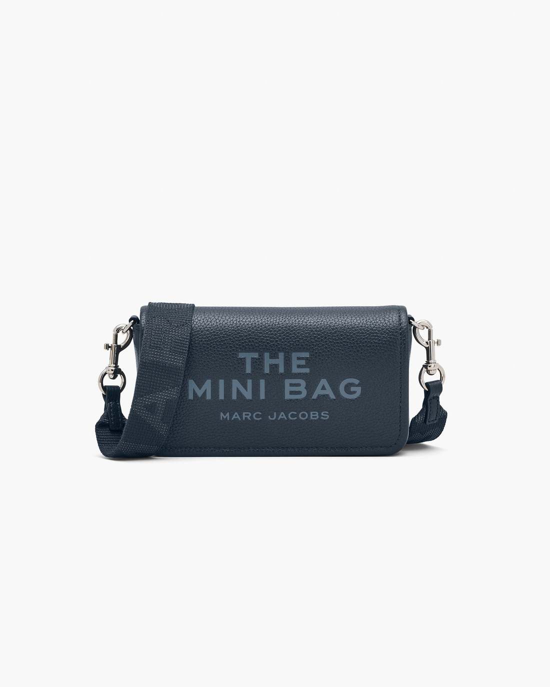 The Leather Mini Bag Blue Sea - Marc Jacobs Signature