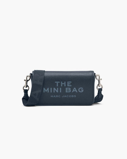 The Leather Mini Bag Blue Sea - Marc Jacobs Signature