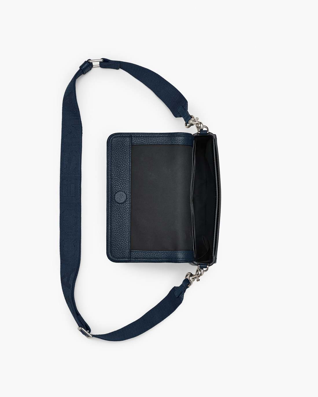 The Leather Mini Bag Blue Sea - Marc Jacobs Signature