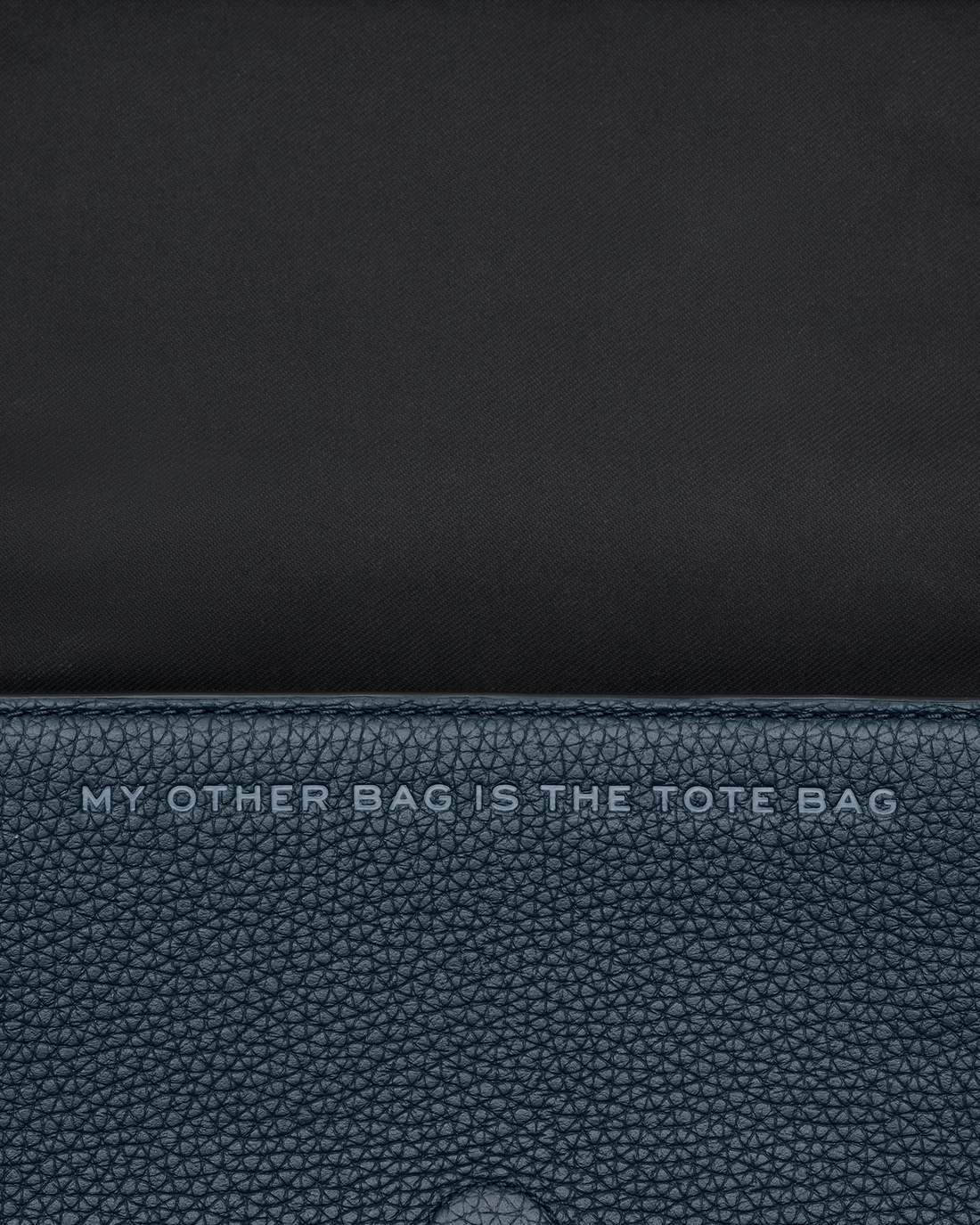The Leather Mini Bag Blue Sea - Marc Jacobs Signature