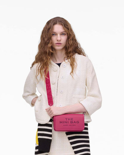 The Leather Mini Bag Raspberry Pink - Marc Jacobs Featured