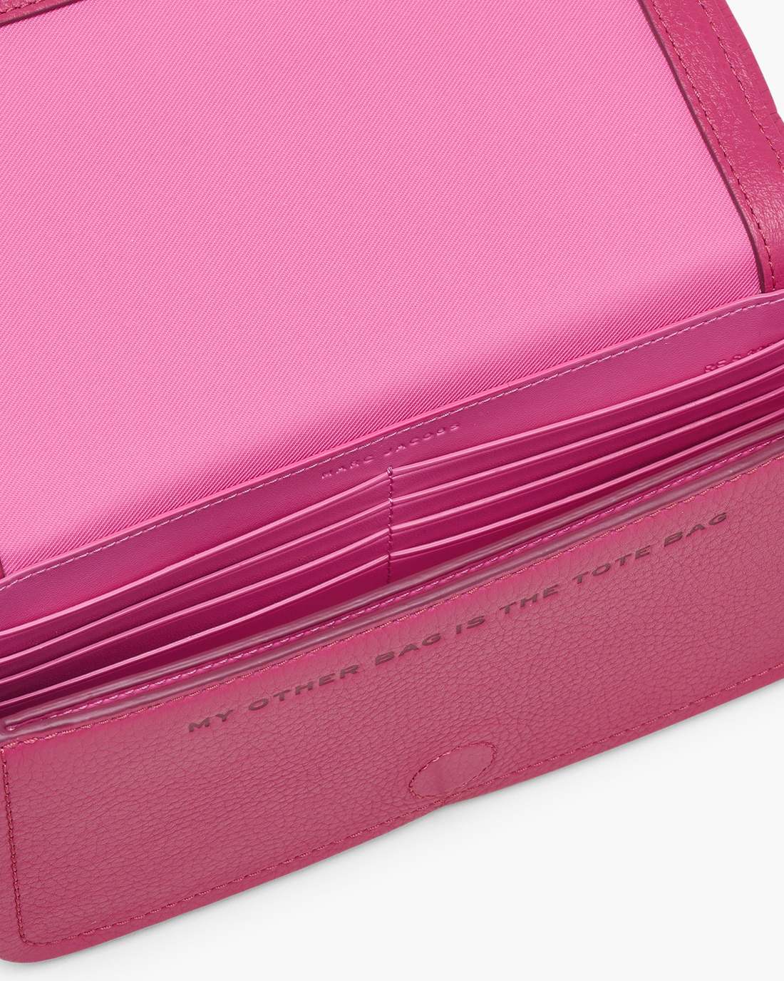 The Leather Mini Bag Raspberry Pink - Marc Jacobs Featured