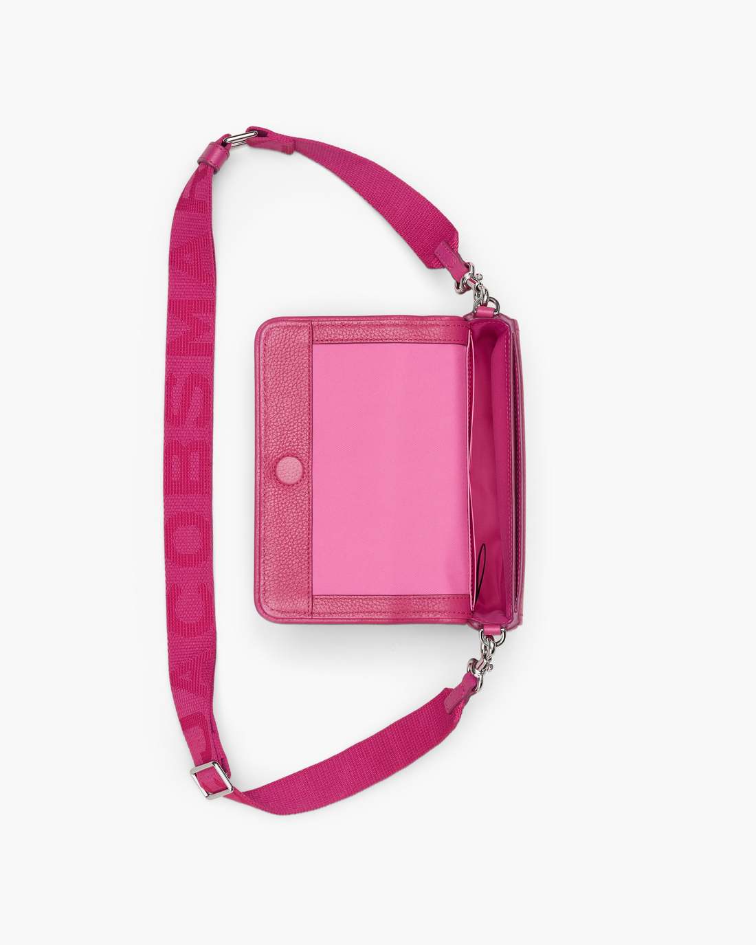 The Leather Mini Bag Raspberry Pink - Marc Jacobs Featured