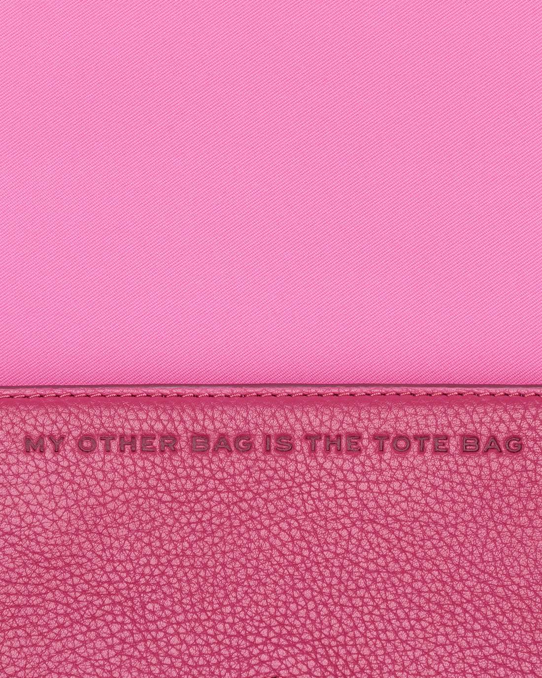 The Leather Mini Bag Raspberry Pink - Marc Jacobs Featured