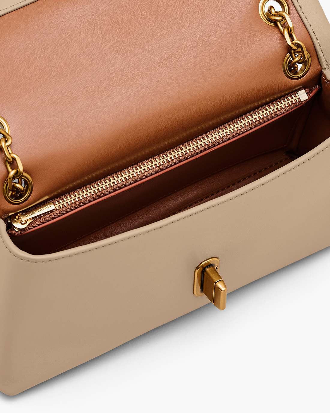 The Dual Chain Mini Bag Camel - Marc Jacobs Recommended